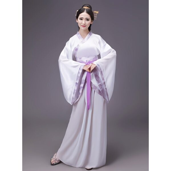 Light Purple Retro Stage Traditional Hanfu Dress (FCC5)