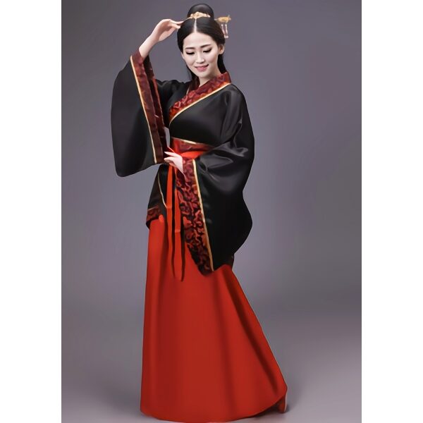 Black Traditional Hanfu Dress (FCC7)