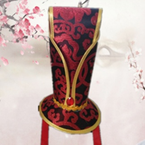 Mens hat with a red crest (MHC1)
